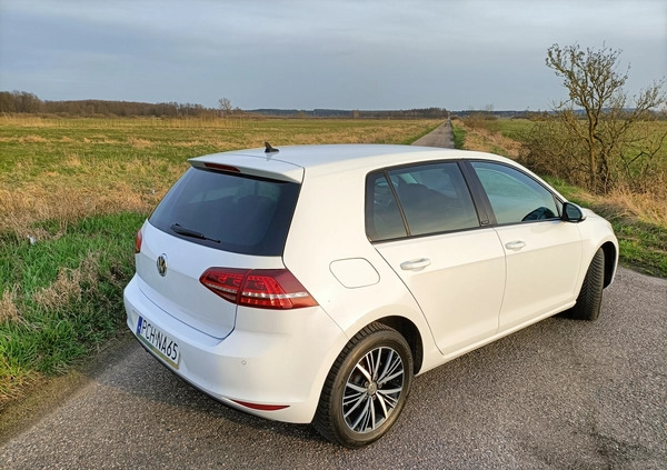 Volkswagen Golf cena 58000 przebieg: 93000, rok produkcji 2016 z Szamocin małe 46
